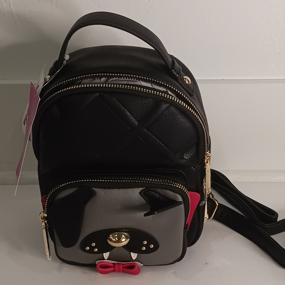 Betsey Johnson Bags Vampire Dog Backpack Purse Poshmark